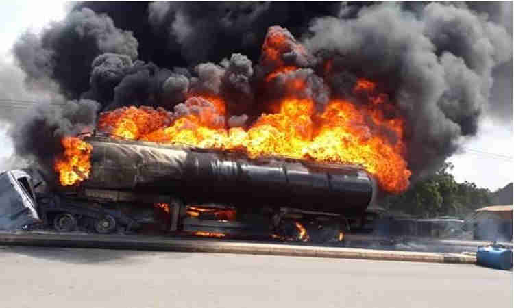 Fuel tanker burns in Onitsha again, no casualty – FRSC