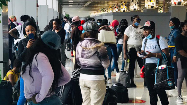 Another 71 Nigerians trafficked to Lebanon arrive home
