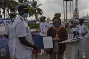 U. S. hands over Maritime Security equipment to Nigerian Navy