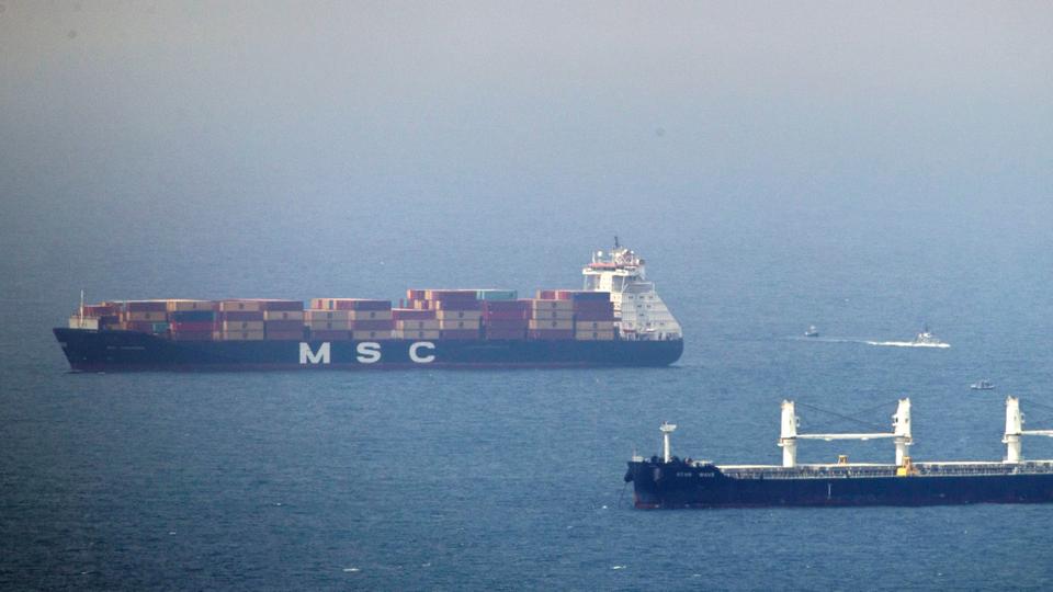 MSC MESSINA: More than one life feared lost, in Container vessel fire