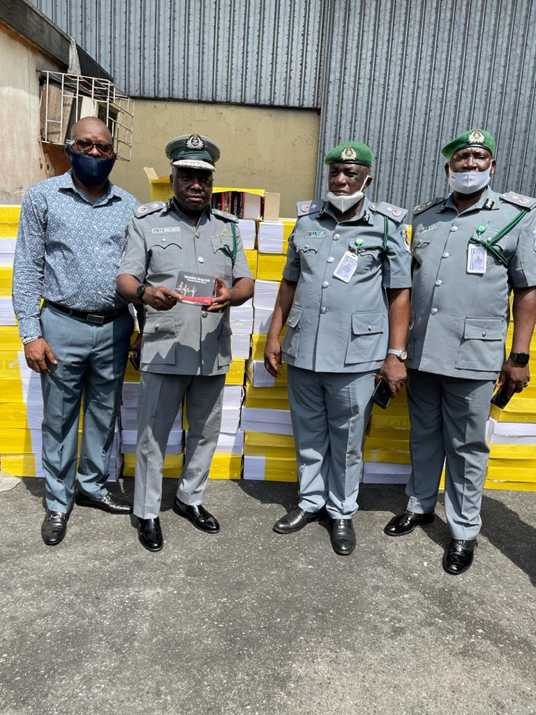 Echo from Onne Customs Command Seizures, following failure of tramadol Concealment