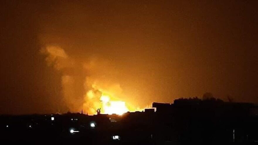 Syria: Israel struck multiple targets near port city of Latakia