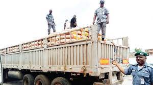 Dangote truck, driver facilitating rice smuggling detained by Customs