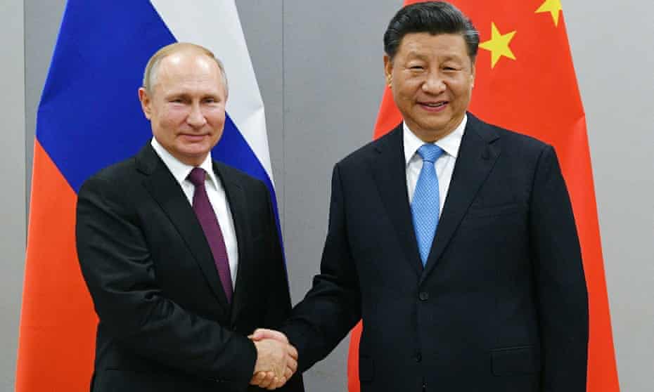 Xi and Putin urge Nato to rule out expansion as Ukraine tensions rise