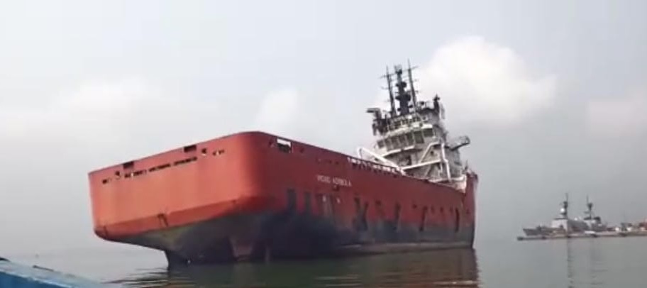 VIGEO ADEBOLA: Distressed vessel moved off Federal Ocean Terminal, Onne