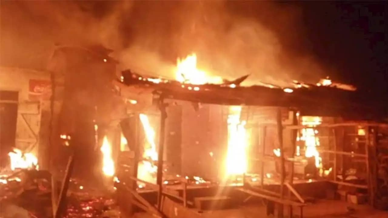 Tanker Explosion Rocks Ibadan, Destroys Shops, Houses; Police beefs up Security 