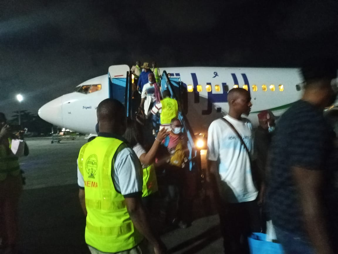 NEMA receives 131 stranded Nigerians from Libya
