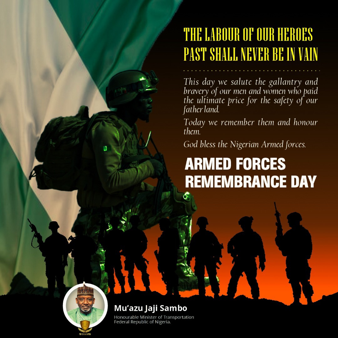 Sambo Pays Tribute to Nigerian Armed Forces, Salutes Their Gallantry, Bravery