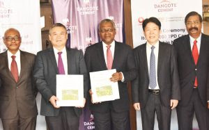 Dangote, Sinoma sign agreement to build 6Mta cement plant; to boost Obajana, Ibese, Okpella