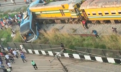 2 Feared dead, Several Injured, as Train Rams into BRT, near Oshodi