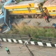 2 Feared dead, Several Injured, as Train Rams into BRT, near Oshodi