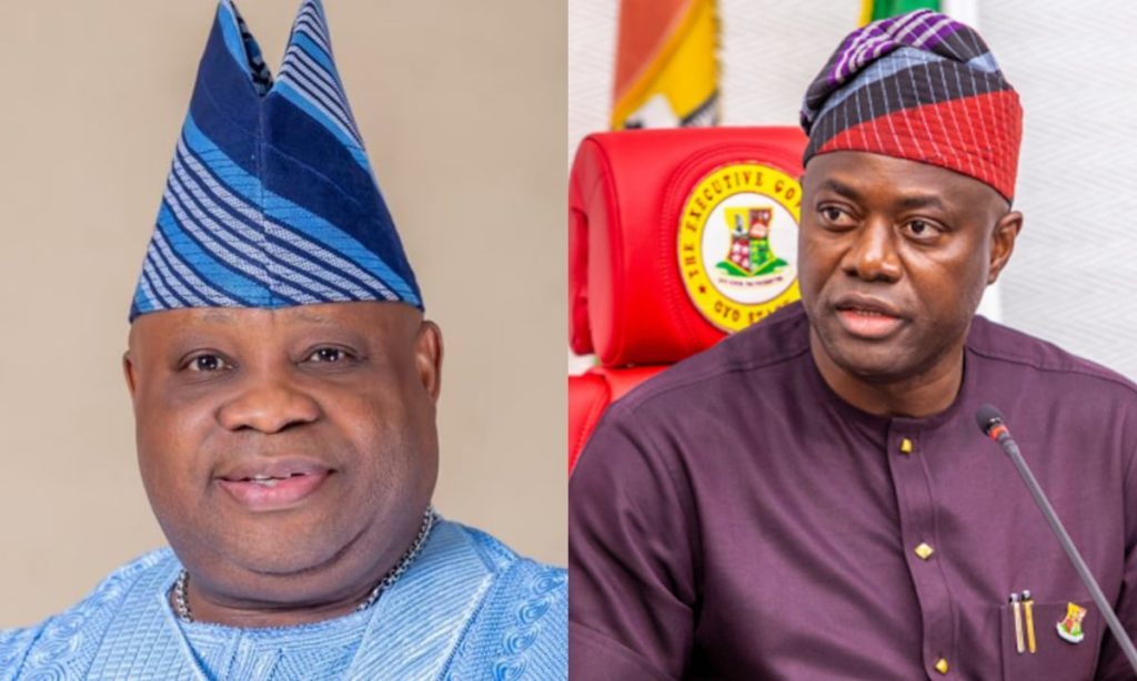 Re-Election: Adeleke congratulates Makinde as Folarin felicitates, lauds Oyo voters