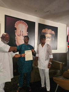 Most Outstanding Seafarer Award: Adeyanju Felicitates with Comrade Francis Bunu