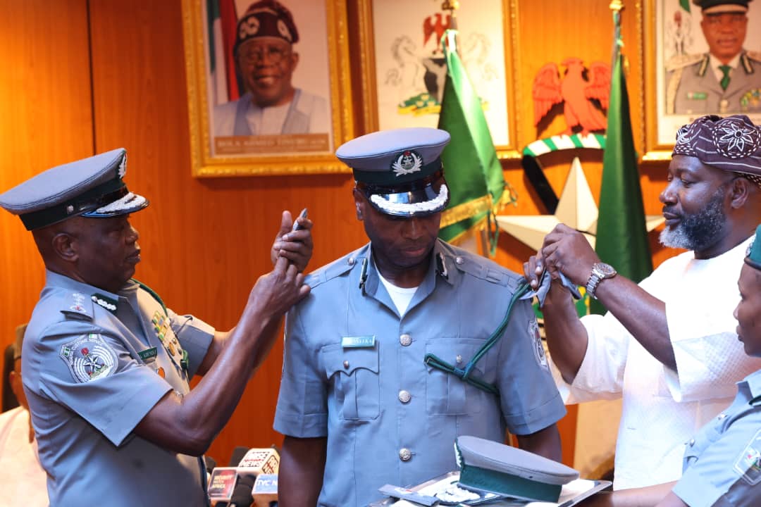 CUSTOMS: CGC Decorates Tin Can Command Boss, Onyeka, As Zone “A” Decorates 39 Comptrollers