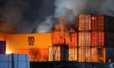 Fresh Explosions Rock Hamburg Port After Massive Fire