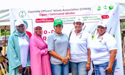COWA Free Medical Outreach: Ogun I Command Treats Over 300 People, Distributes Drugs, Eye Glasses 